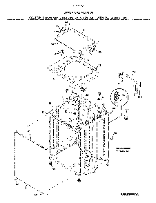 Lower cabinet/top Diagram and Parts List for 41771733811  Kenmore Washer Dryer Combo