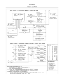 Wiring Diagram Diagram and Parts List for 79032603315  Kenmore Range