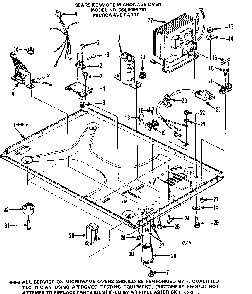Part Location Diagram of 11445 Maytag Transformer
