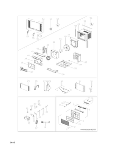 Part Location Diagram of 5304499938 Frigidaire COMPRESSOR