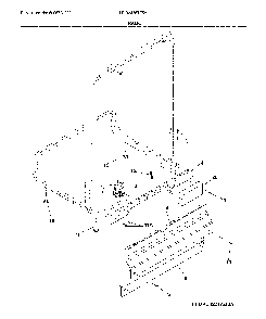 Frame Diagram and Parts List for LFID2426TF5A  Frigidaire Dishwasher