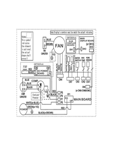 Wiring Diagram Diagram and Parts List for FAD704DWA4  Frigidaire Dehumidifier
