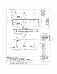 Wiring Diagram Diagram and Parts List for 79045302410  Kenmore Cooktop