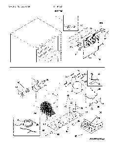 System Diagram and Parts List for FFTR1821TDA  Frigidaire Refrigerator