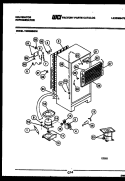 SYSTEM AND AUTOMATIC DEFROST PARTS Diagram and Parts List for TSI206EN2D  Kelvinator Refrigerator