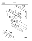 Part Location Diagram of 316133511 Frigidaire Trim,splasher ,bisque ,lower