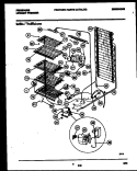 SYSTEM AND ELECTRICAL PARTS Diagram and Parts List for FFU21M7AW2  Frigidaire Freezer