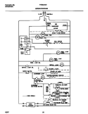 WIRING DIAGRAM Diagram and Parts List for FRS22AGED2  Frigidaire Refrigerator