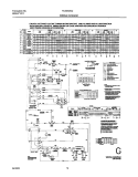 134134100 WIRING DIAGRAM Diagram and Parts List for FLSG72GCTB  Frigidaire Washer Dryer Combo