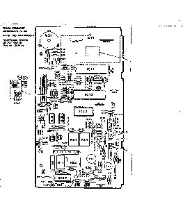 Power And Control Circuit Board Part No. 12678r Diagram and Parts List for 5648598510  Kenmore Microwave