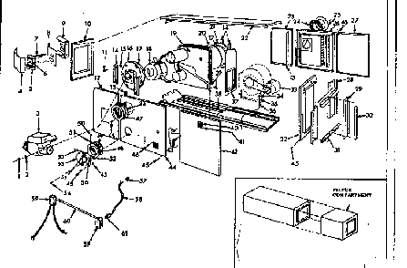Part Location Diagram of 67513 Frigidaire Chamber