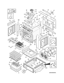Part Location Diagram of 5304525089 Frigidaire RACK SET