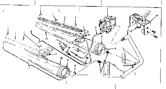 Burner & manifold assembly Diagram and Parts List for 86764741  Frigidaire Furnace