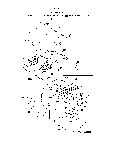 Top/drawer Diagram and Parts List for 79094249312  Kenmore Range