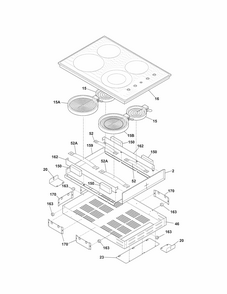 Part Location Diagram of 318402415 Frigidaire HARNESS