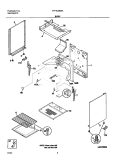 BODY Diagram and Parts List for TPF303BWA  Tappan Range