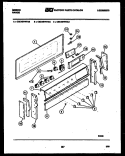 BACKGUARD Diagram and Parts List for CEC4S7WTAC  Gibson Range