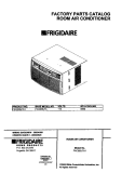 COVER Diagram and Parts List for FAC065J7A1  Frigidaire Air Conditioner