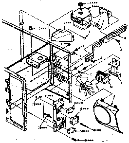 Switches & Microwave Parts Diagram and Parts List for 5648888600  Kenmore Microwave