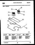 BROILER PARTS Diagram and Parts List for CEC3S5WXD  Gibson Range