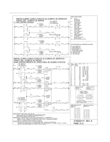 Wiring Diagram Diagram and Parts List for FFES3027LSD  Frigidaire Range