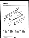 Part Location Diagram of 5303206607 Frigidaire PANEL-MANIFOLD