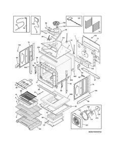 Part Location Diagram of 5304506694 Frigidaire NICKEL LADDER RACK