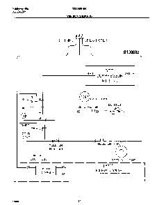 Wiring Schematic Diagram and Parts List for TRT16NRHW4  Tappan Refrigerator