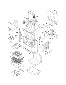 Part Location Diagram of 318261454 Frigidaire LINER