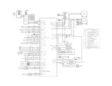 Wiring Diagram Diagram and Parts List for FPSS2677RF1  Frigidaire Refrigerator