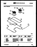 BROILER PARTS Diagram and Parts List for 31-2769-23-01  Tappan Range