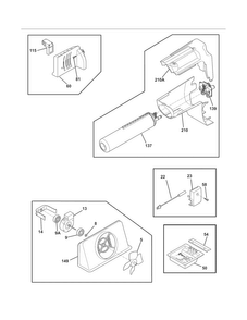Controls Diagram and Parts List for FGHS2332LE5  Frigidaire Refrigerator