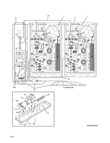 Controls/induction Units Diagram and Parts List for E30IC80QSS0  Electrolux Cooktop