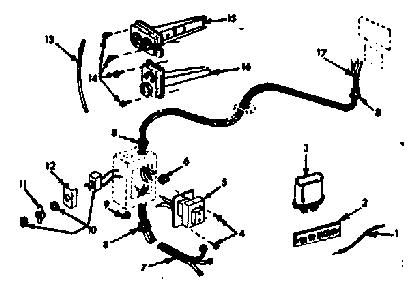 Wiring and controls Diagram and Parts List for 86766152  Frigidaire Furnace