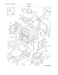Part Location Diagram of 5304504262 Frigidaire GASKET