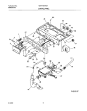 Part Location Diagram of 131887283 Frigidaire CONSOLE