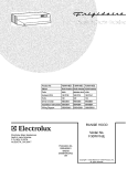 COVER Diagram and Parts List for F30WV16EB  Frigidaire Range Hood