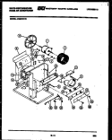 Part Location Diagram of A366901 Frigidaire BRACKET-COMPR Mounting