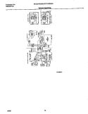 WIRING DIAGRAM Diagram and Parts List for FRT21PRGW0  Frigidaire Refrigerator