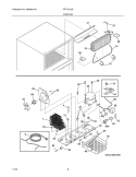 SYSTEM Diagram and Parts List for FRT18IL6DQ6  Frigidaire Refrigerator
