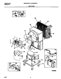 UNIT PARTS Diagram and Parts List for MDDQ50FW1  Frigidaire Dehumidifier