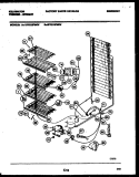 SYSTEM AND ELECTRICAL PARTS Diagram and Parts List for UFP212FM5W  Kelvinator Freezer