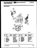 ELECTRICAL PARTS Diagram and Parts List for AC086N7A1  Frigidaire Air Conditioner