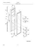 Part Location Diagram of 240351601 Frigidaire Door Shelf