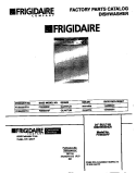 COVER Diagram and Parts List for FDB635RFR1  Frigidaire Dishwasher