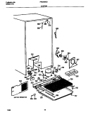 SYSTEM Diagram and Parts List for FRS24BGGB0  Frigidaire Refrigerator