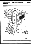 SYSTEM AND AUTOMATIC DEFROST PARTS Diagram and Parts List for RT174NCD0  Frigidaire Refrigerator