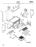 UPPER BODY Diagram and Parts List for TEO356BHD2  Tappan Range