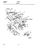 CONTROLS Diagram and Parts List for FRS22WNCD5  Frigidaire Refrigerator