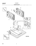 Part Location Diagram of 5304471005 Frigidaire COMPRESSOR